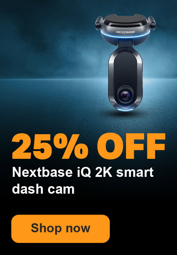 25% OFF NEXTBASE IQ 2K SMART DASH CAM