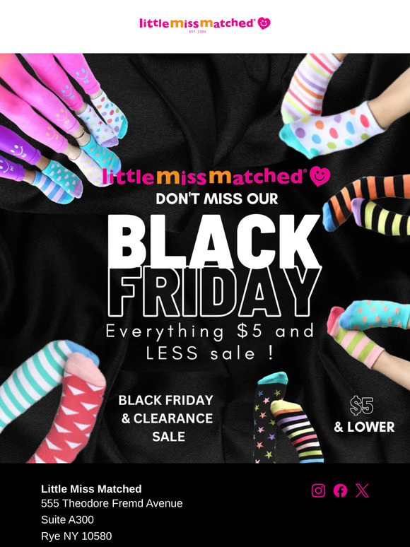 Black Friday & CLEARANCE  / $5 AND BELOW ON EVERYTHING