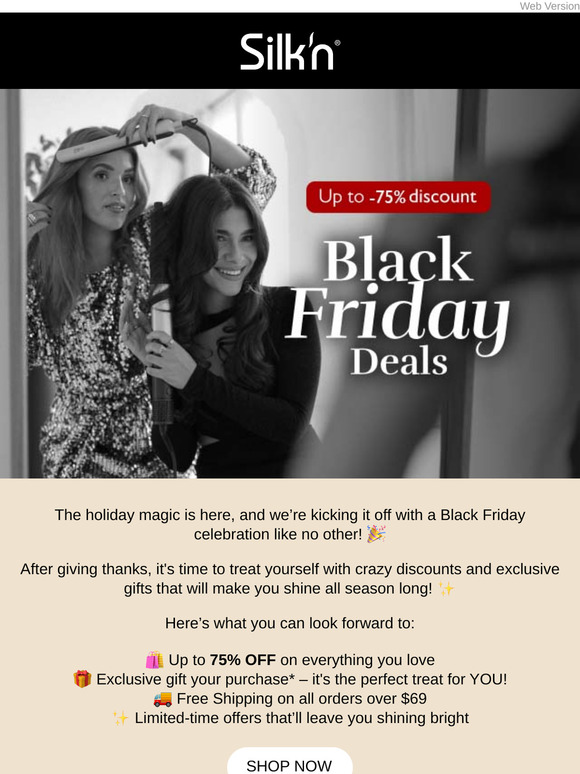 🖤 Black Friday Extravaganza: Shop & Shine with Unbeatable Deals! 🎁