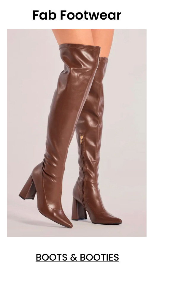 Fab Footwear. Boots and Booties category