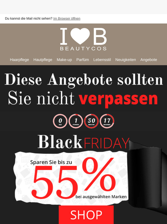 Holen Sie es, bevor es weg ist - kaufen Sie jetzt am Black Friday