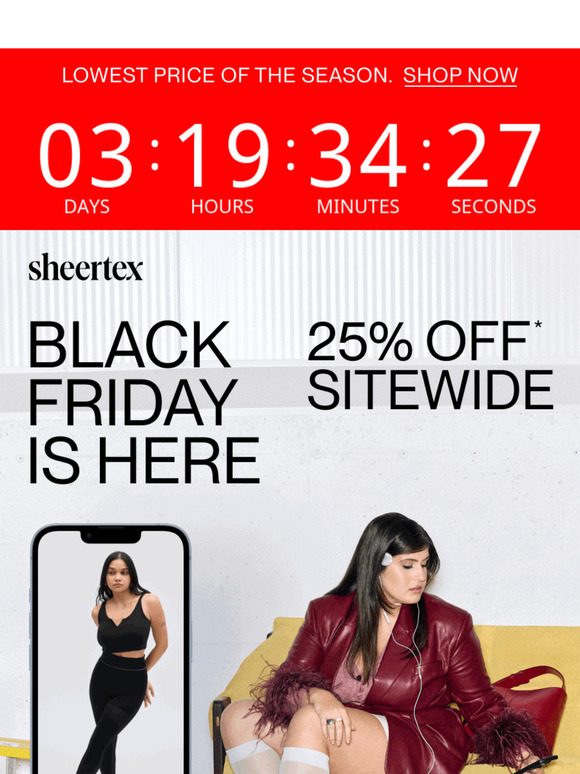 BLACK FRIDAY SALE IS HERE