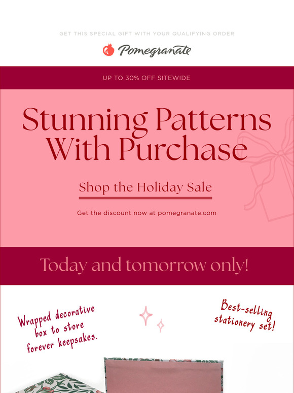 FREE William Morris Keepsake Notecards with Any Purchase Over $150
