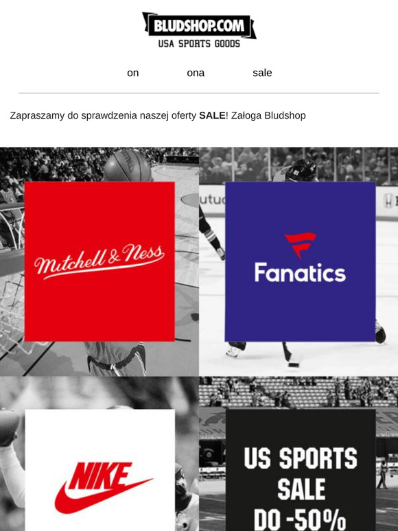 Sale do -50% w bludshop