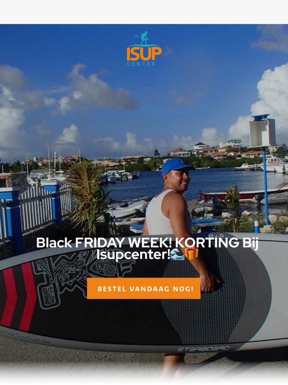 Isupcenter is begonnen aan Black Friday!