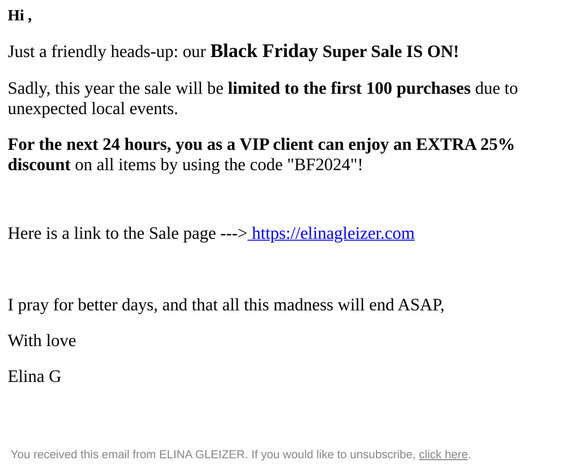 Black Friday Sale Is ON!