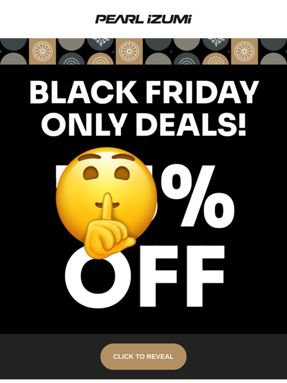 SHHH! BLACK FRIDAY ONLY DEALS. 🤫