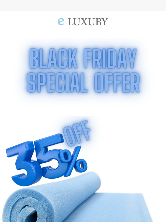 35% OFF MADE IN THE USA FOAM MATTRESS TOPPERS!