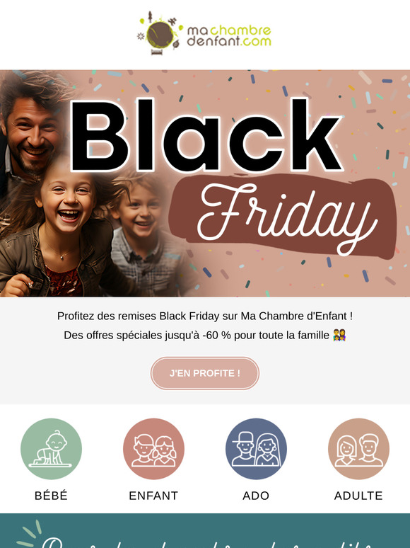 Black Friday jusqu'à -60 % : c'est parti 🏃