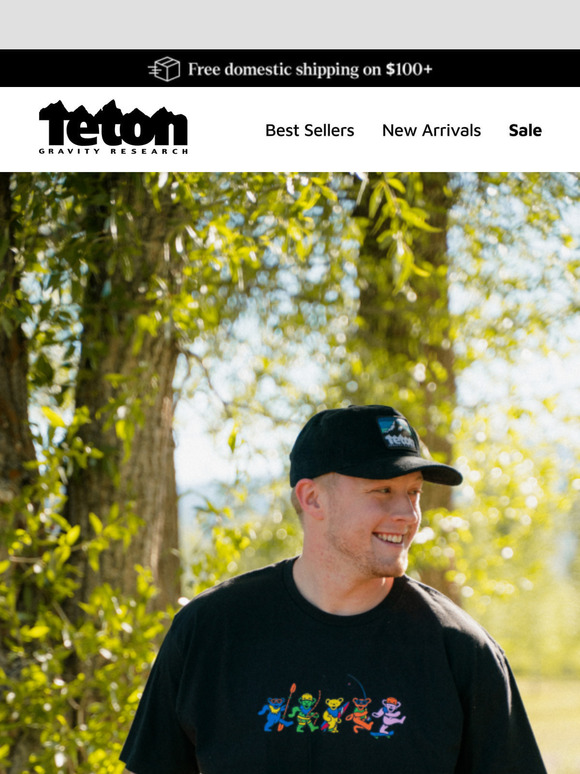 Feeling Grateful? | 30% Off TGR x Grateful Dead