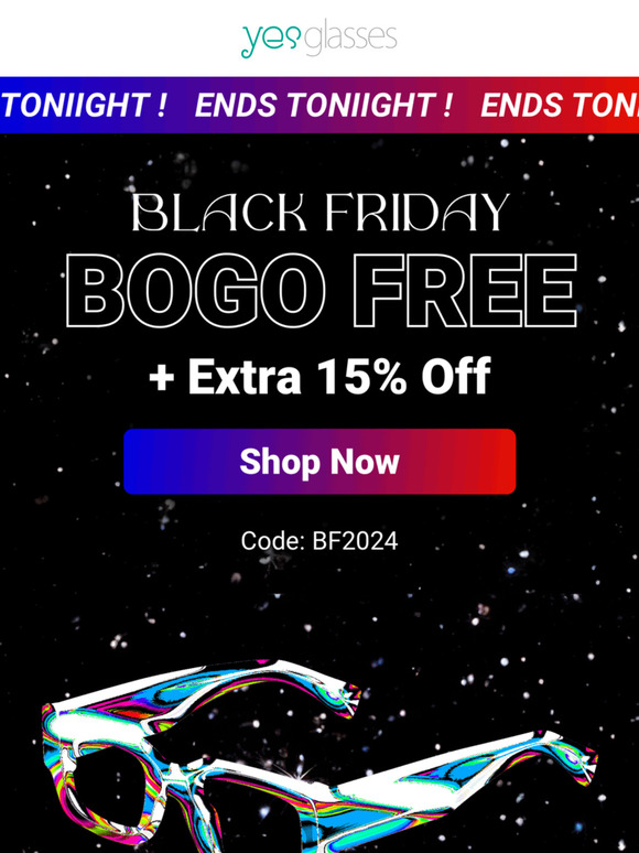 ⏰ Final Hours on Black Friday: B1G1 + Extra 15% Off Entire Order