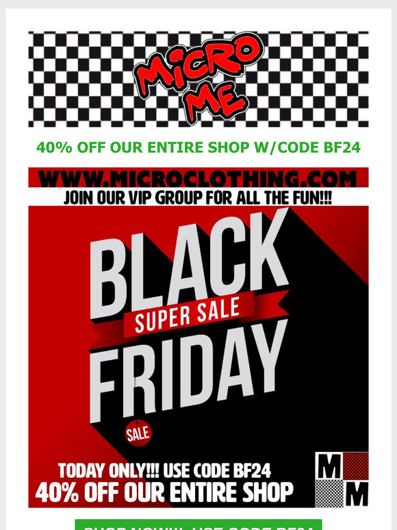 CHECK out our Black Friday deals, Friend!!!