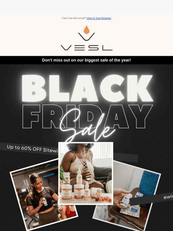 🚨, Black Friday starts NOW – up to 60% OFF sitewide!