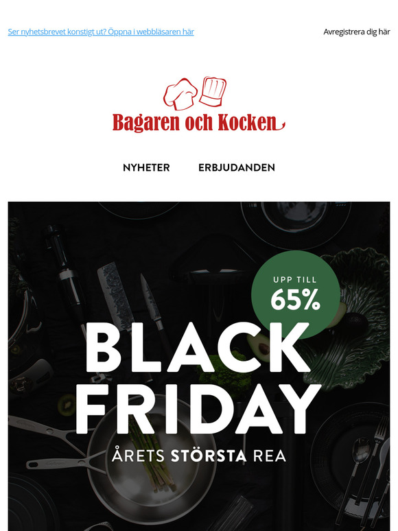 Bagaren Och Kocken Black Friday