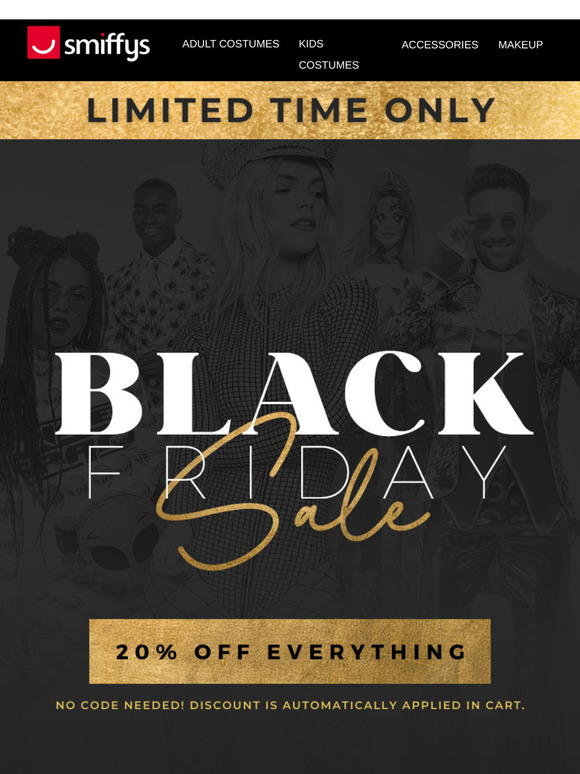20% Off Everything! 💥Black Friday is Here...