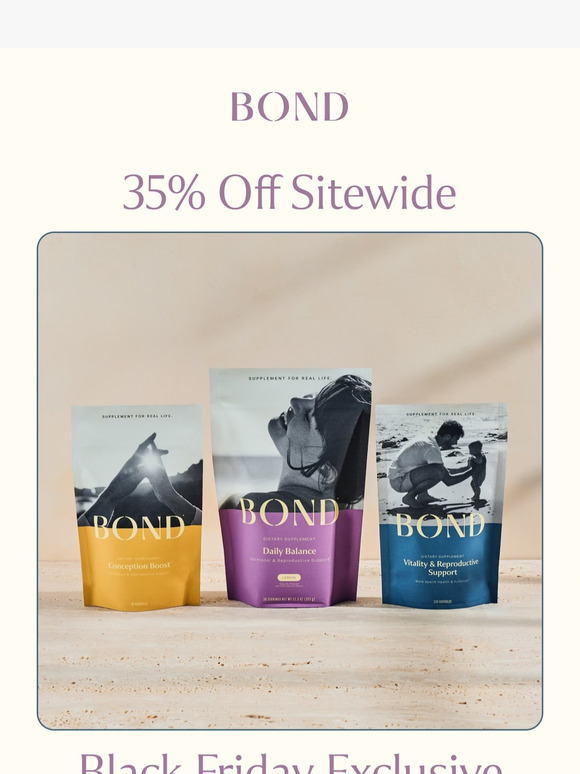 35% off all we've got ✨