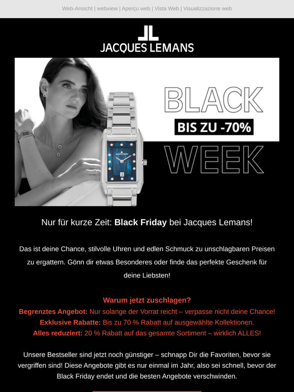 Sensationelle BLACK FRIDAY Angebote: Bis zu -70%! 💥