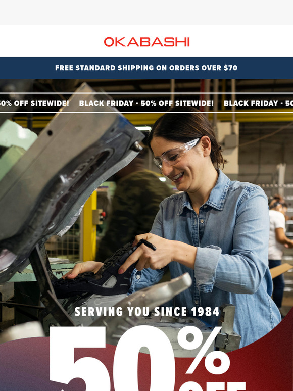 Gift USA-Made! Take 50% off now