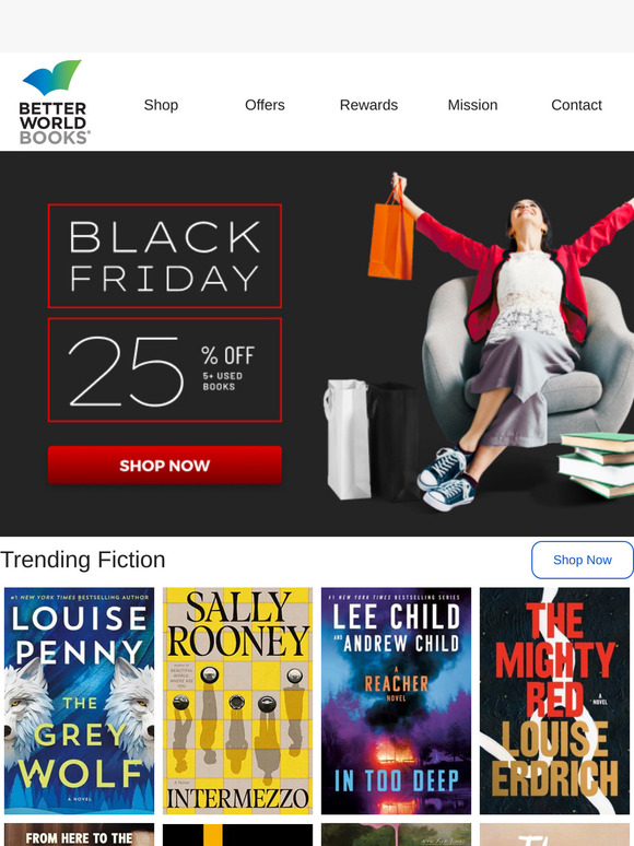 🚨 Black Friday Starts Now: 25% Off 5+ Used Books!