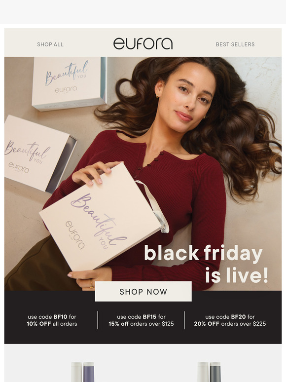 Up to 20% Off? Yes, Please! Black Friday Deals Are Live.
