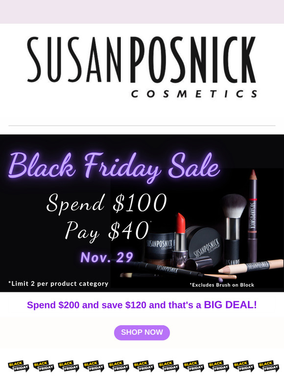 🎉 Score Big on Makeup This Black Friday!