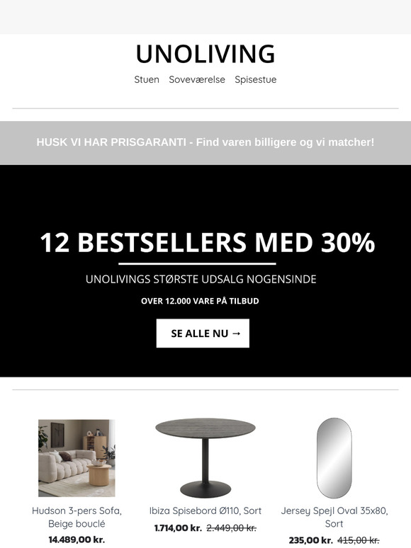 30% på 12 nye bestsellers🖤