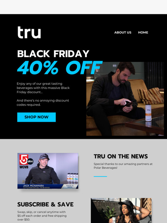 The Tru BF Sale Is Here!