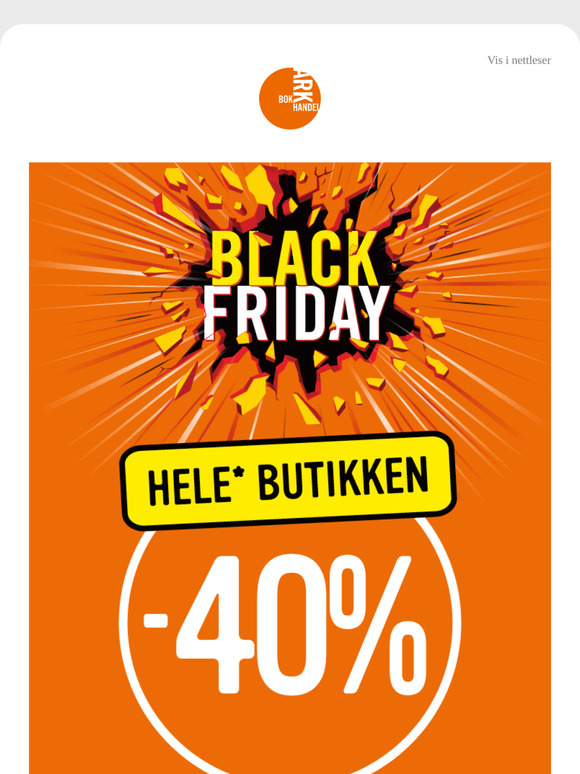 ⏰ -40% på hele* butikken | Siste sjanse i dag
