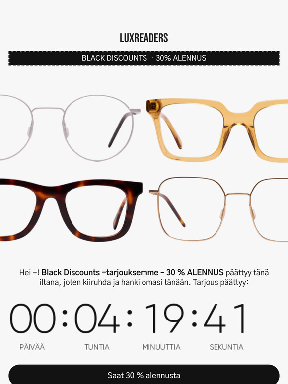 Vain tänään: Black Friday -tarjouksia, joita et voi ohittaa 🤓