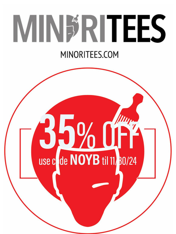 EVERYTHING IS 35% OFF code NOYB til 11/30