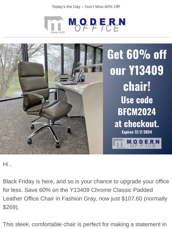 Black Friday Deal: 60% Off an Office Upgrade