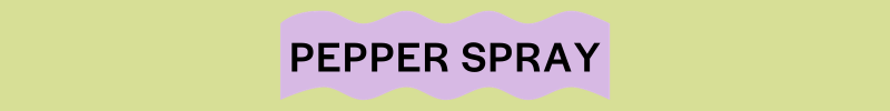 pepper spray