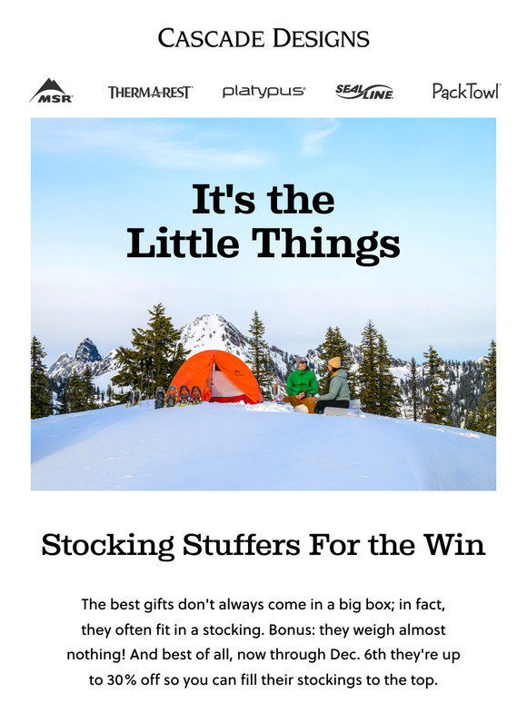 Up to 30% Off Stocking Stuffers