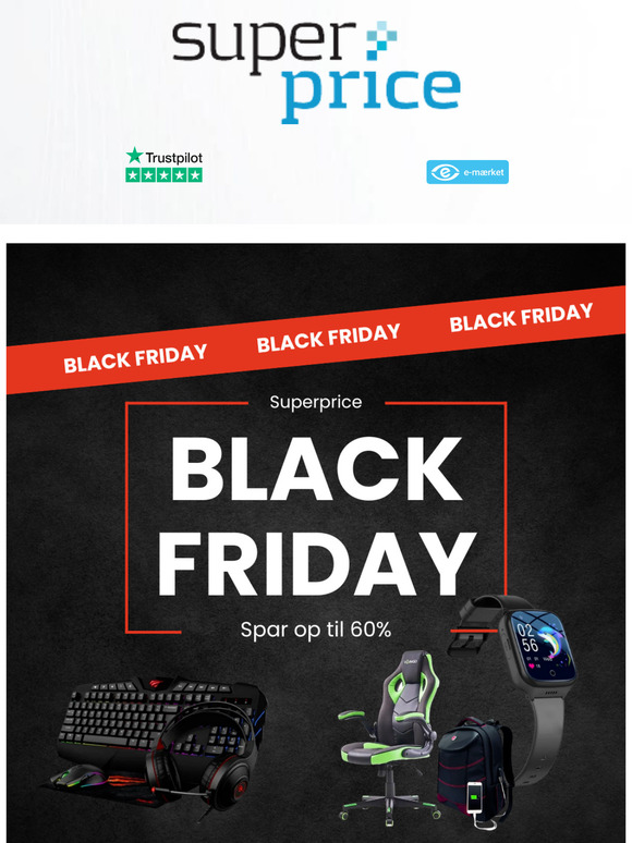 Black Friday - kun få timer tilbage! 🌜😣