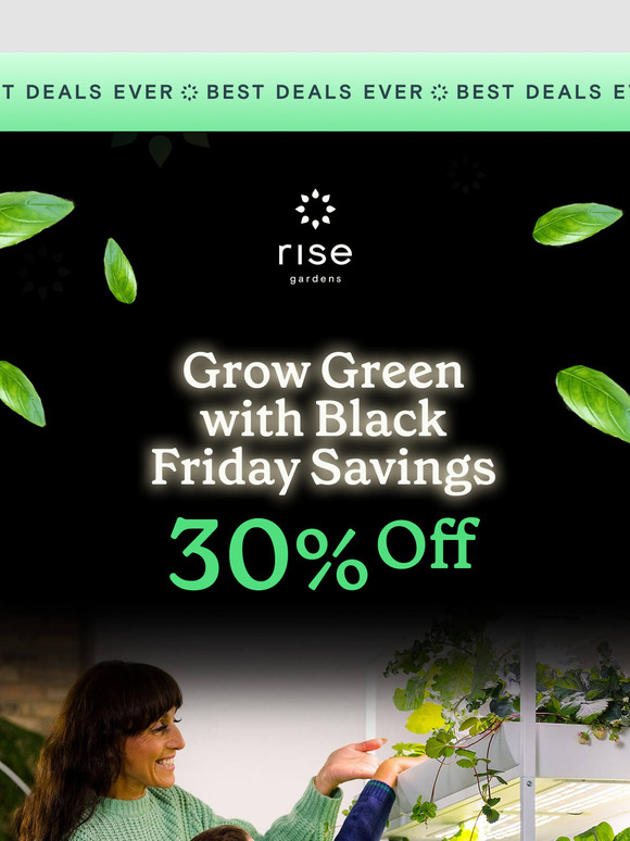 30% OFF RISE GARDEN 3