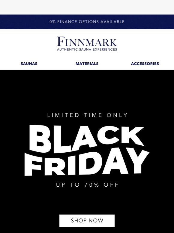 Our Black Friday Deals - Up to 70% OFF