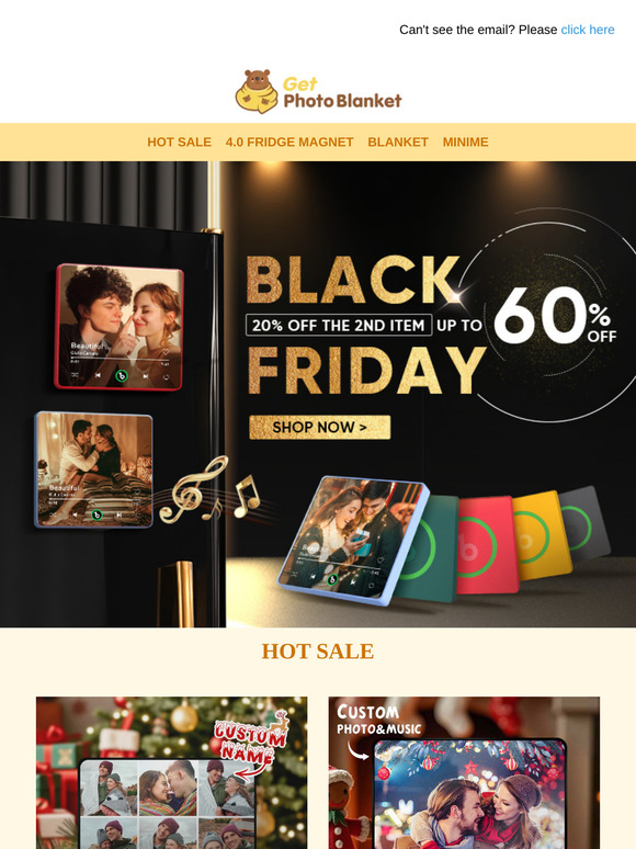 Black Friday sale is coming！Choose a unique gift for your family!