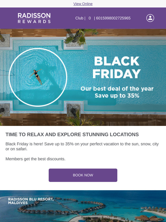 Happy Black Friday! Enjoy up to 35% off