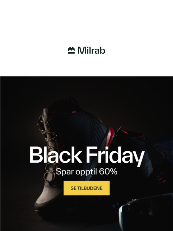 Dette fyker ut på Black Friday! 📦 ⚫