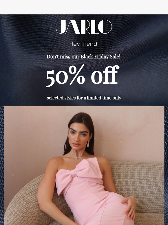 For a limited time only - grab 50% in our Black Friday Sale! 🎉