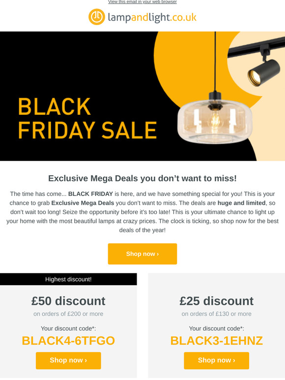 Black Friday is here!
