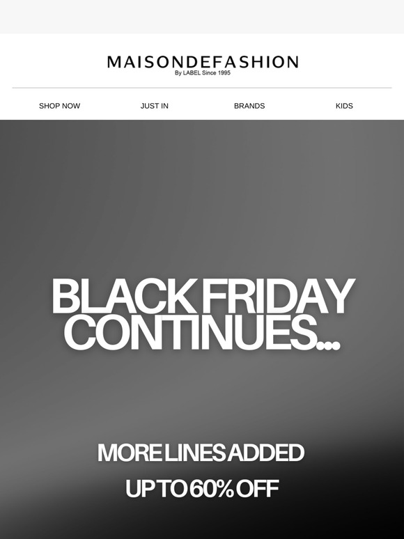 ⚫ Black Friday is HERE! ⚫