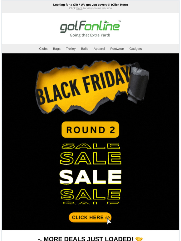 Black Friday’s Not Over—Round 2 Starts Now! 🔥