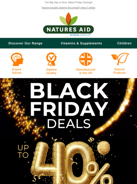 It’s Black Friday! Deals Live Now—Don’t Miss Out!