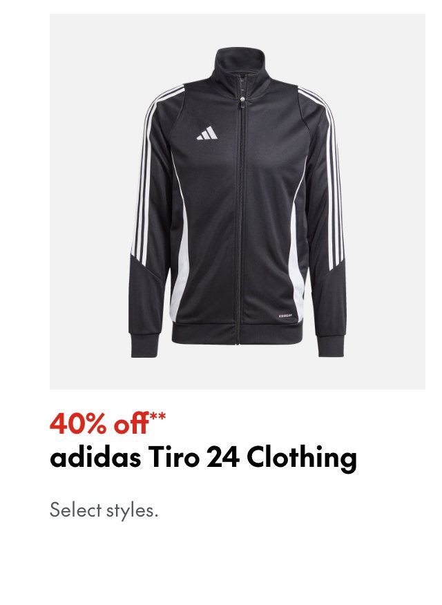 "ADIDAS TIRO 24 CLOTHING 40% OFF **"