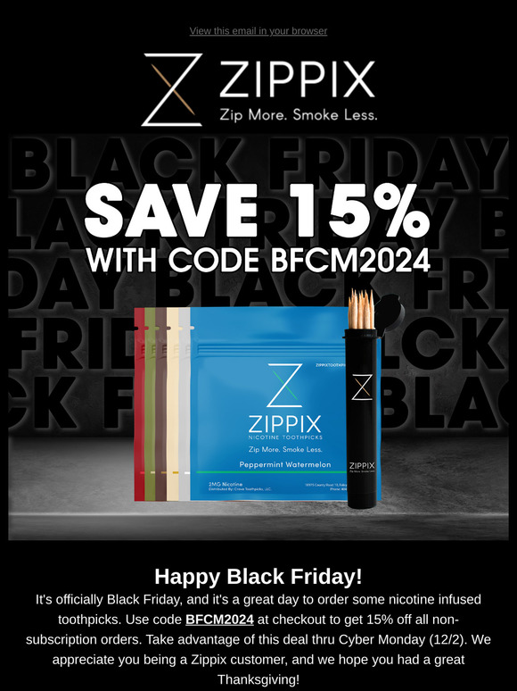 Happy Black Friday from Zippix! ⚡️