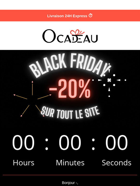 —, plus que quelques jours avant la fin du Black Friday ⌛