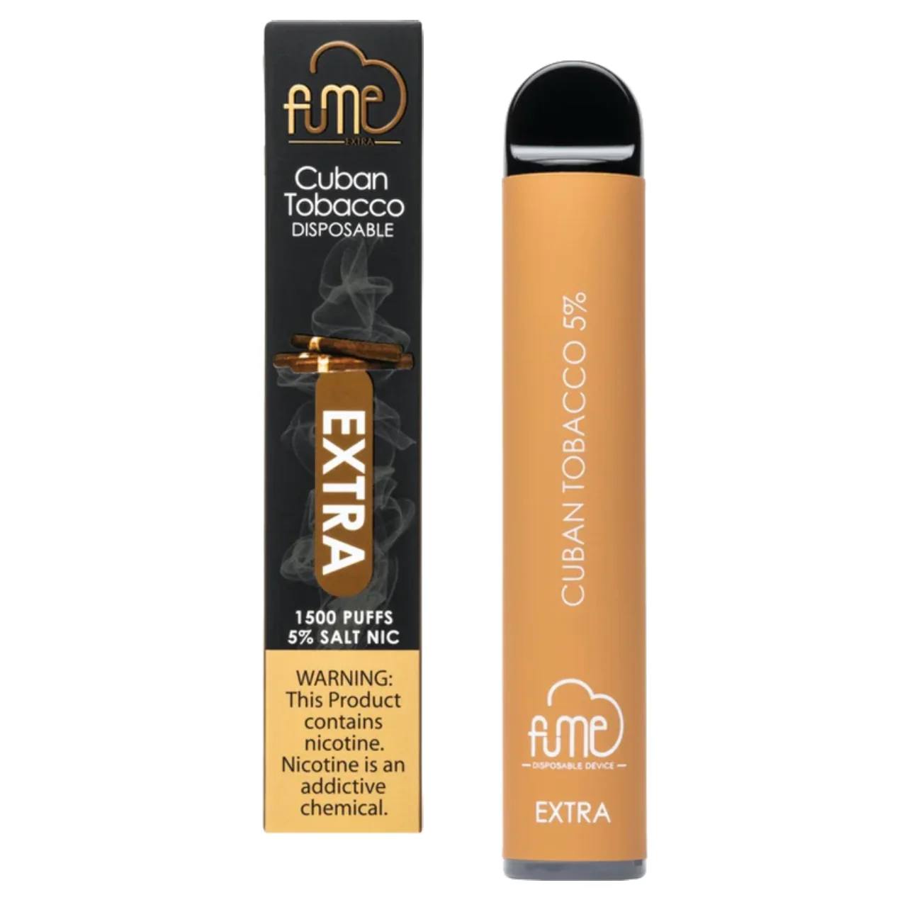 Image of Fume Extra Disposable 1500 Puffs - Cuban Tobacco