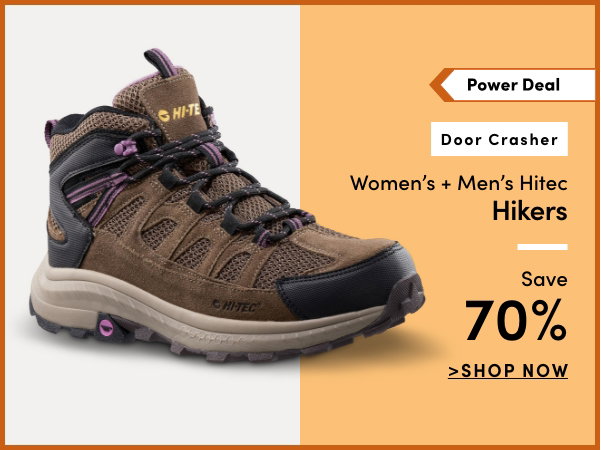 Door Crasher Women's + Men's Hitec Hikers Save 70%