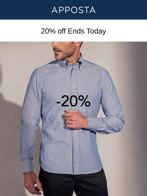 Ends Today - 20% off All Custom Shirts